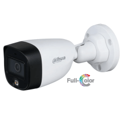 CÁMARA DAHUA BULLET 2MP IR30 FULL COLOR METALICA DH-HAC-HFW1209CMN-LED