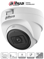 CÁMARA DAHUA DOMO 5MP IR25 DH-HAC-T1A51N-U
