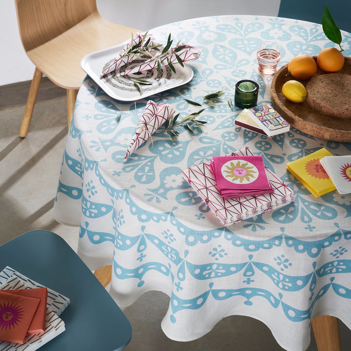 Servilletas Grid Multicolor | Dissimilar