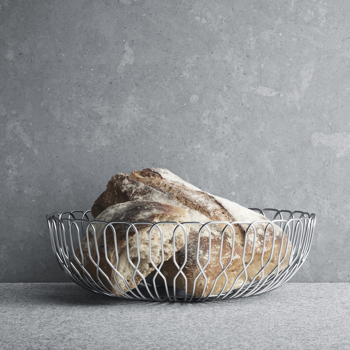 食器   ALFREDO Alfredo Breadbasket Stainless Steel Mirror | Dissimilar
