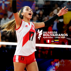 PERÚ LOGRA LA MEDALLA DE PLATA EN VÓLEY FEMENINO DE LOS JUEGOS BOLIVARIANOS 2025