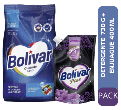 BOLIVAR 730 G + ENJUAGUE BOLIVAR 400 ML