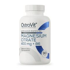 Magnesio Citrato 400mg + B6 90tabs