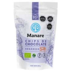 Chips 52% cacao orgánico 400 g