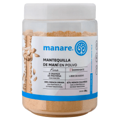 Mantequilla de Maní en Polvo 300g Manare