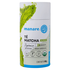Té Matcha En Polvo Orgánico 100 G Manare