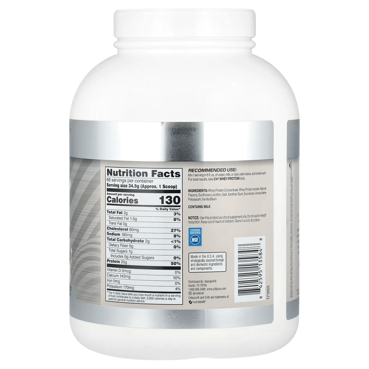 C4 Whey Protein 5.022