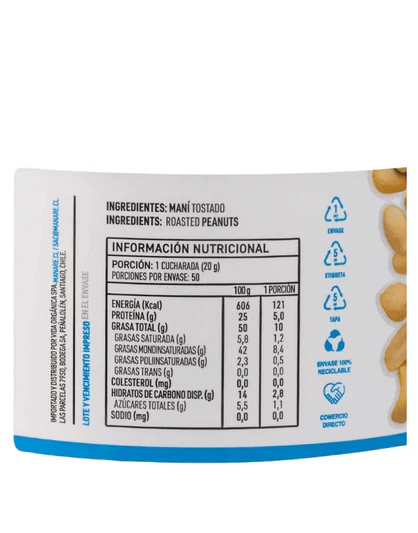 Mantequilla de maní 1 Kg2