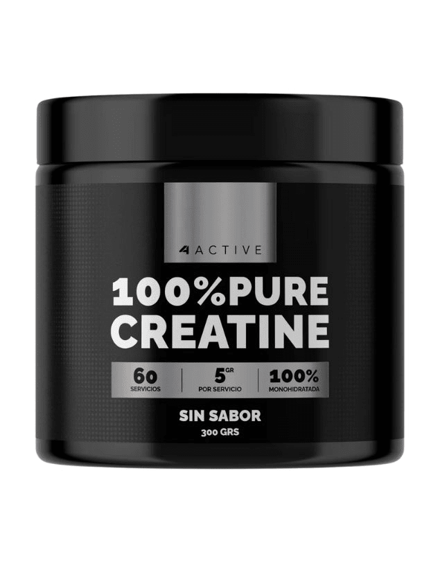 4Active 100% pure Creatine monohydrate 300grs1