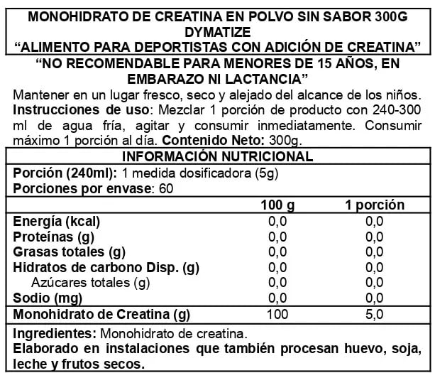 Dymatize Creatina Creapure2