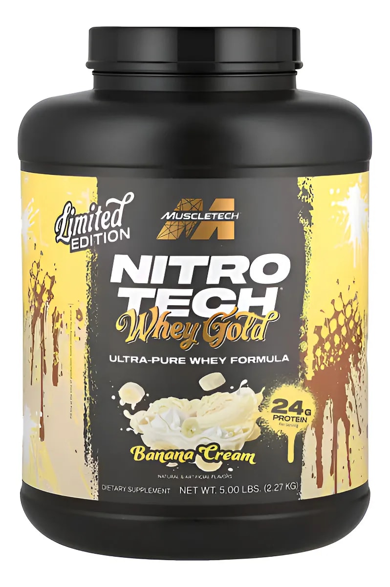 Nitro Tech 100% ISO whey GOLD 5lbs4