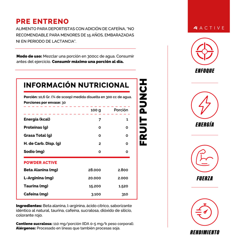 Beast Pre Work 320grs4