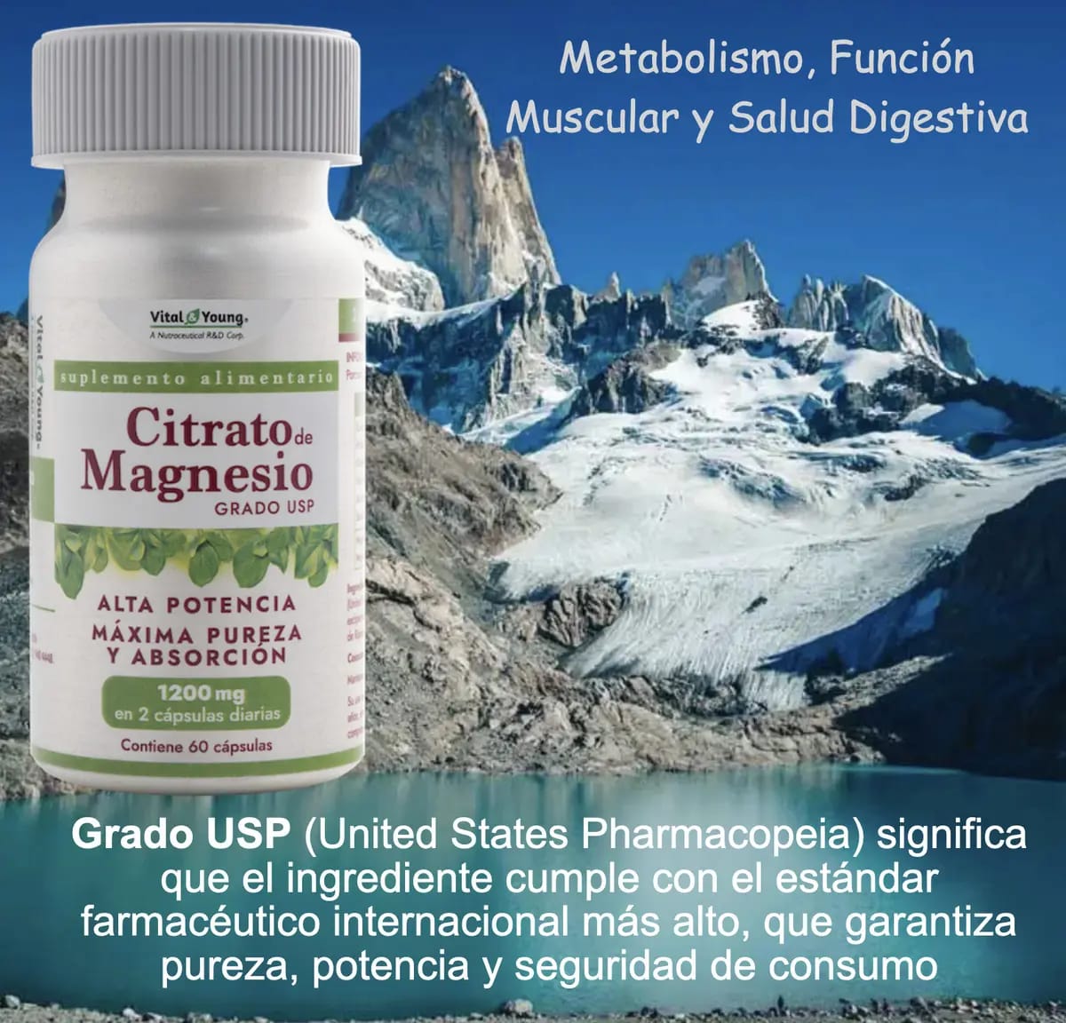 Citrato de Magnesio V&Y4