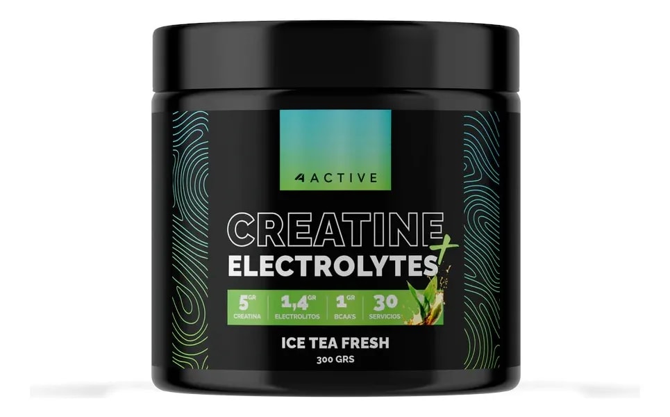 4Active Creatina Electrolitos 300grs1