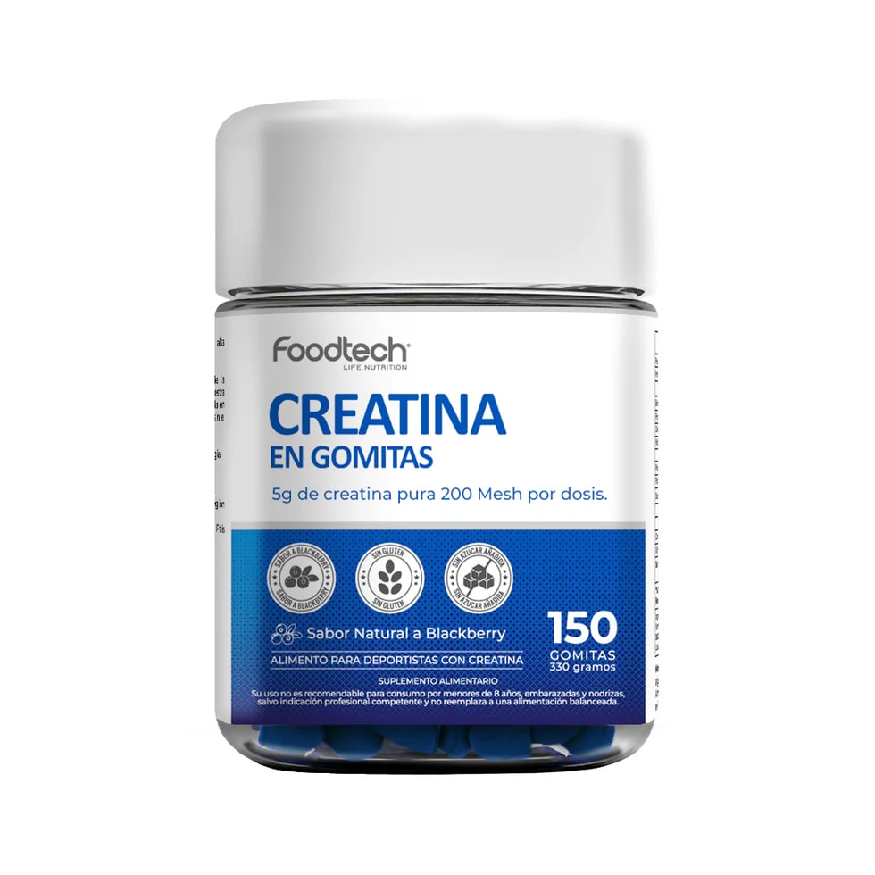 Foodtech Creatina en Gomitas 150gummies1