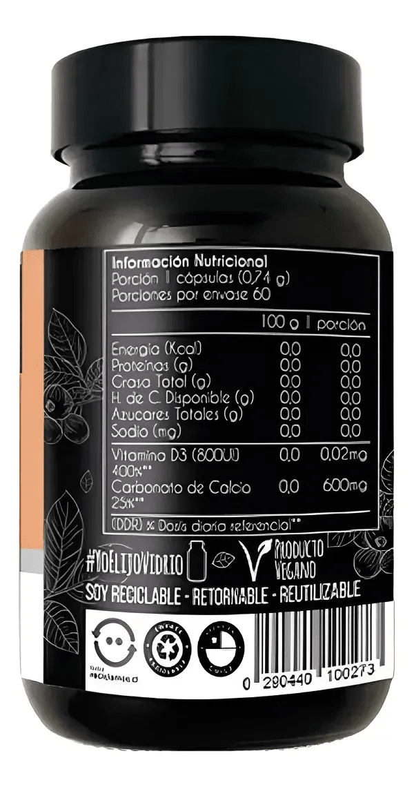 Vitamina D 800IU 500mg 60caps1