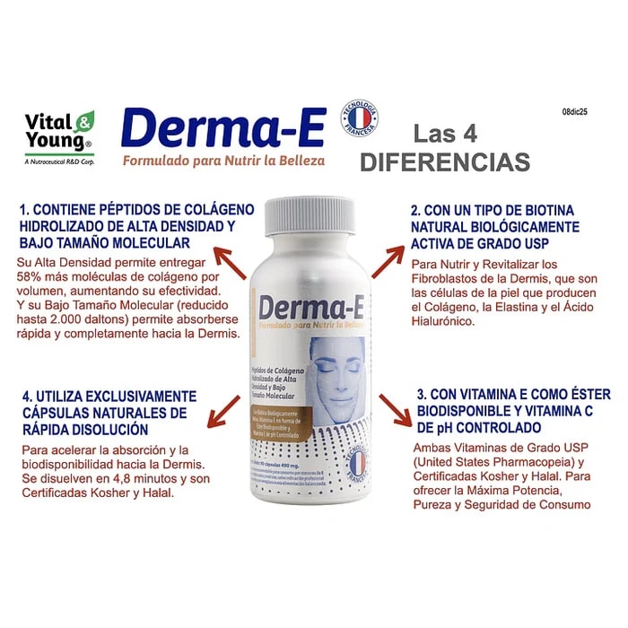 Derma-E 490mg V&Y3