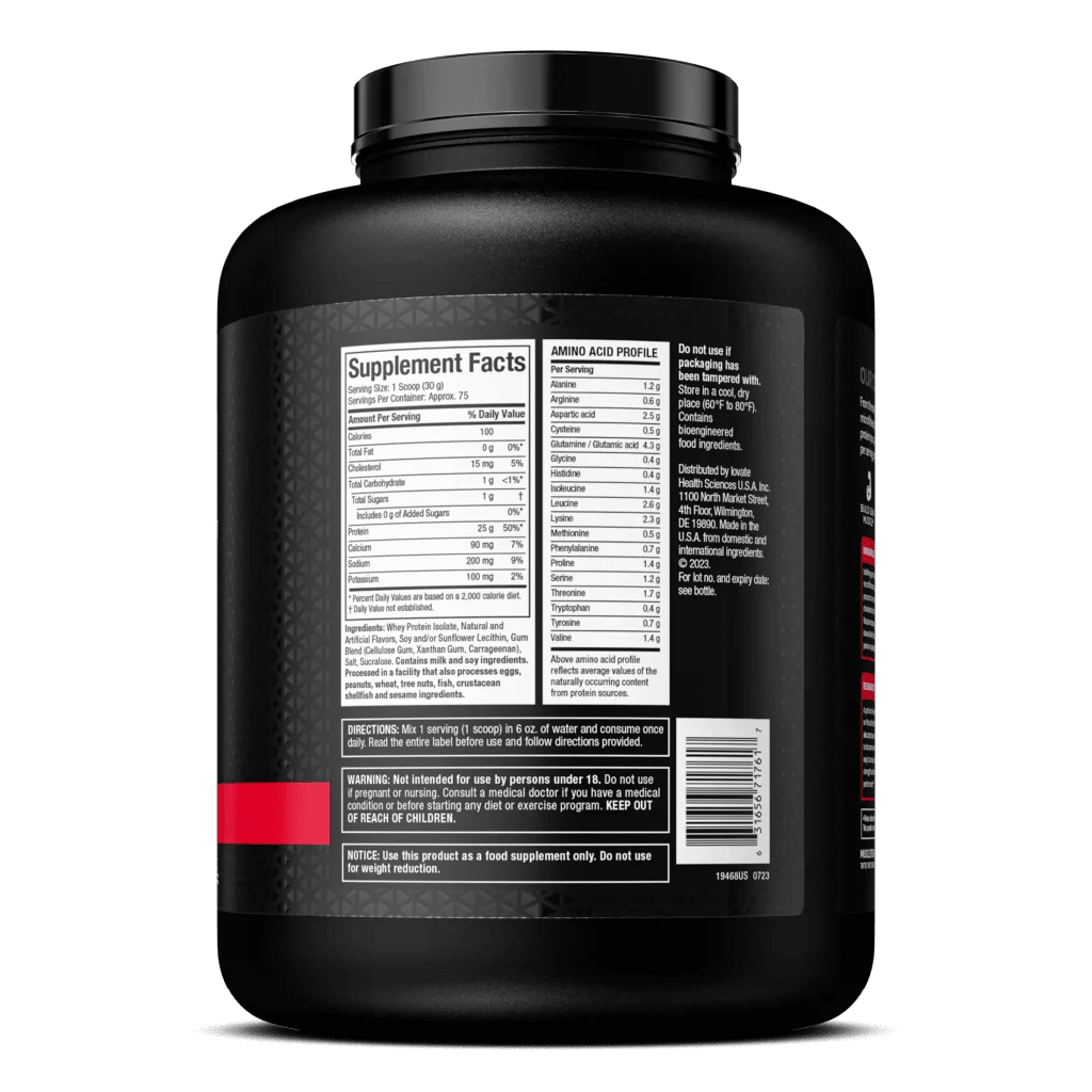 Nitro Tech 100% ISO whey 5lbs2