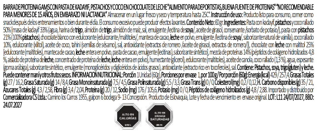 Barra proteina Estilo Dubai 60grs2