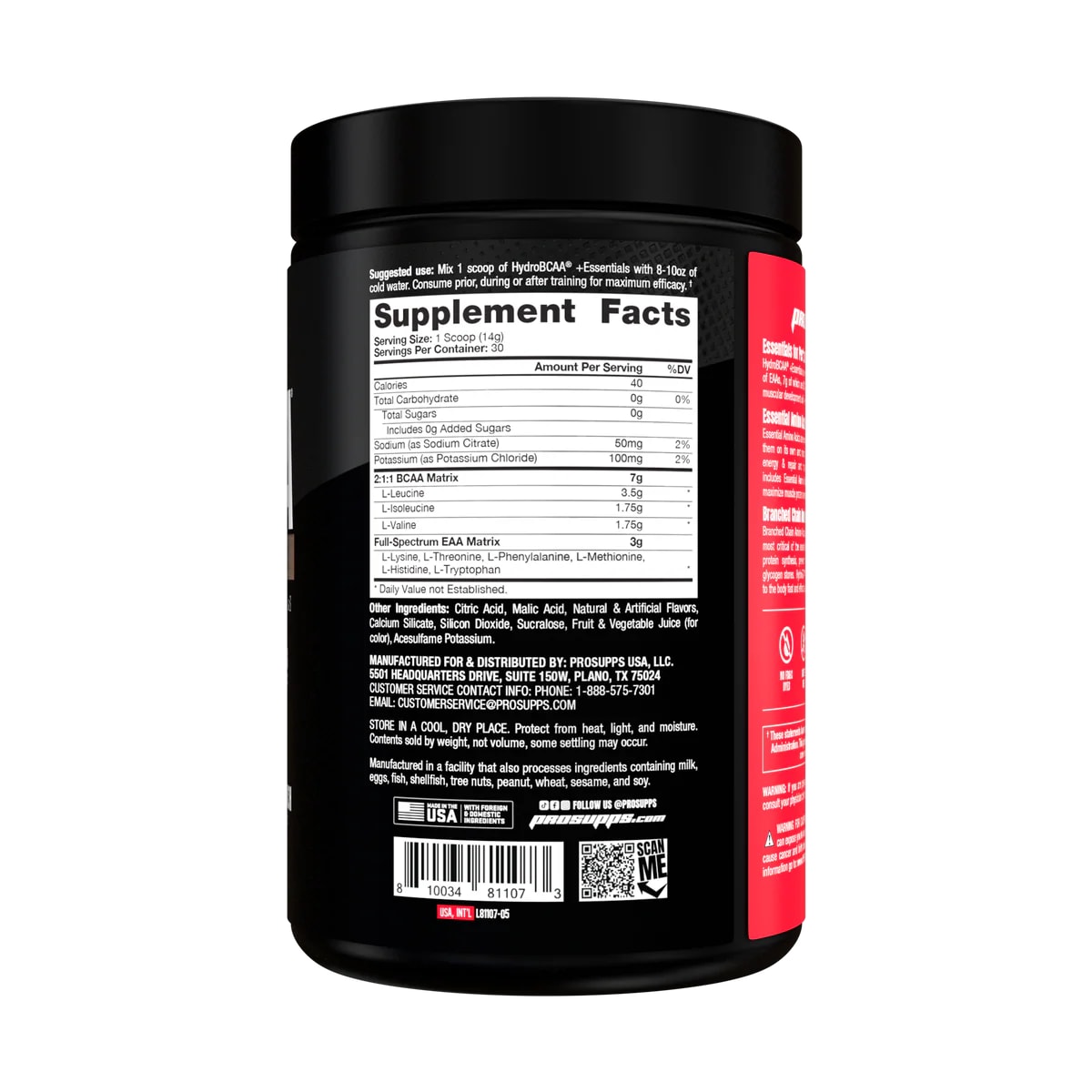 Hydro BCAA Plus Essentials 30svs4