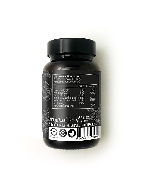 African Root Ashwandha 500mg 60caps2