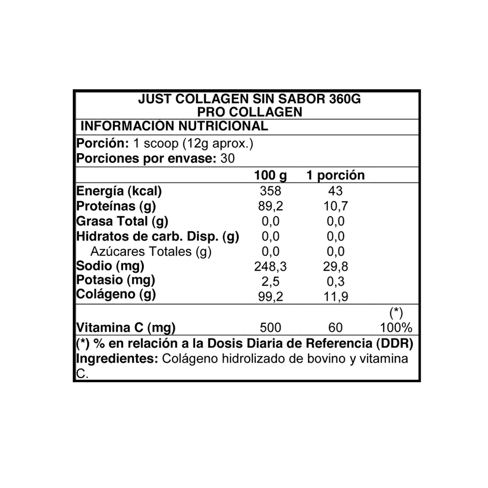 Just Collagen 360grs2