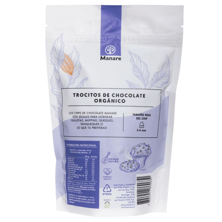 Chips 52% cacao orgánico 400 g2