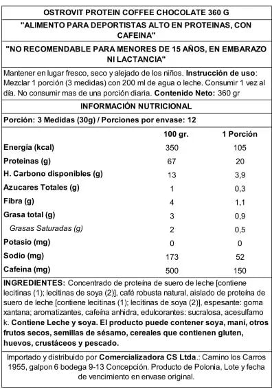 Café Protein  360Grs3