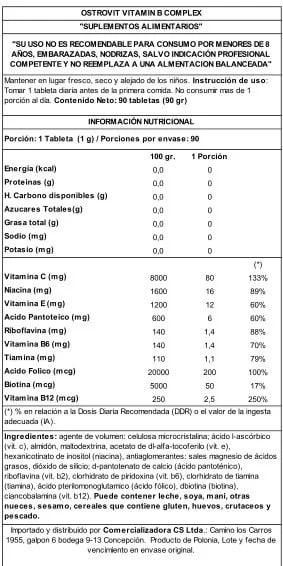 Vitamina B Complex 90tabs3