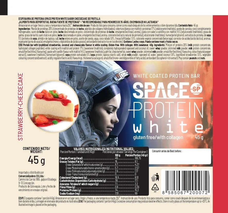 Barra Proteina White 45grs4