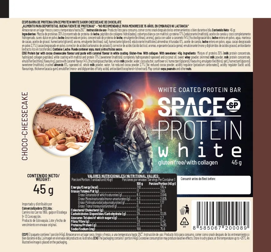 Barra Proteina White 45grs2