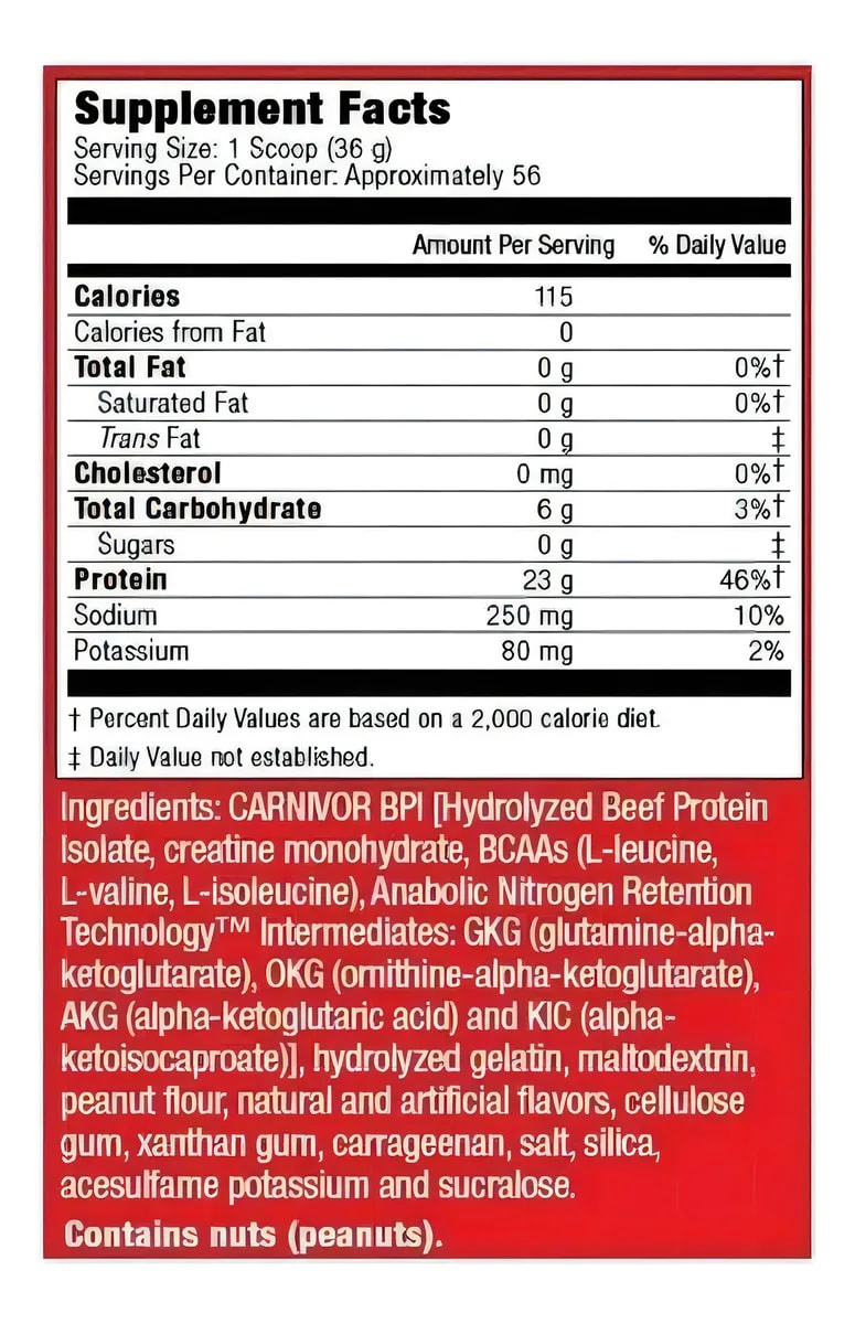 Carnivor Proteína3