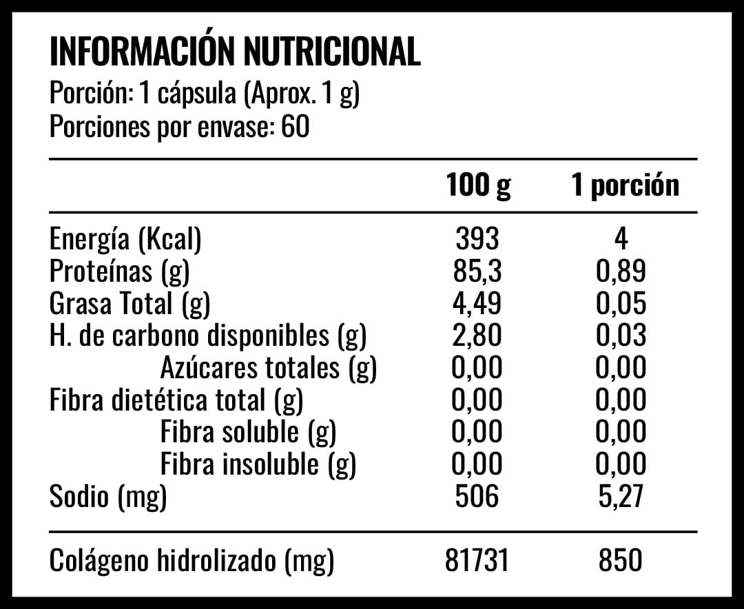 Colágeno Hidrolizado Strong 60caps2