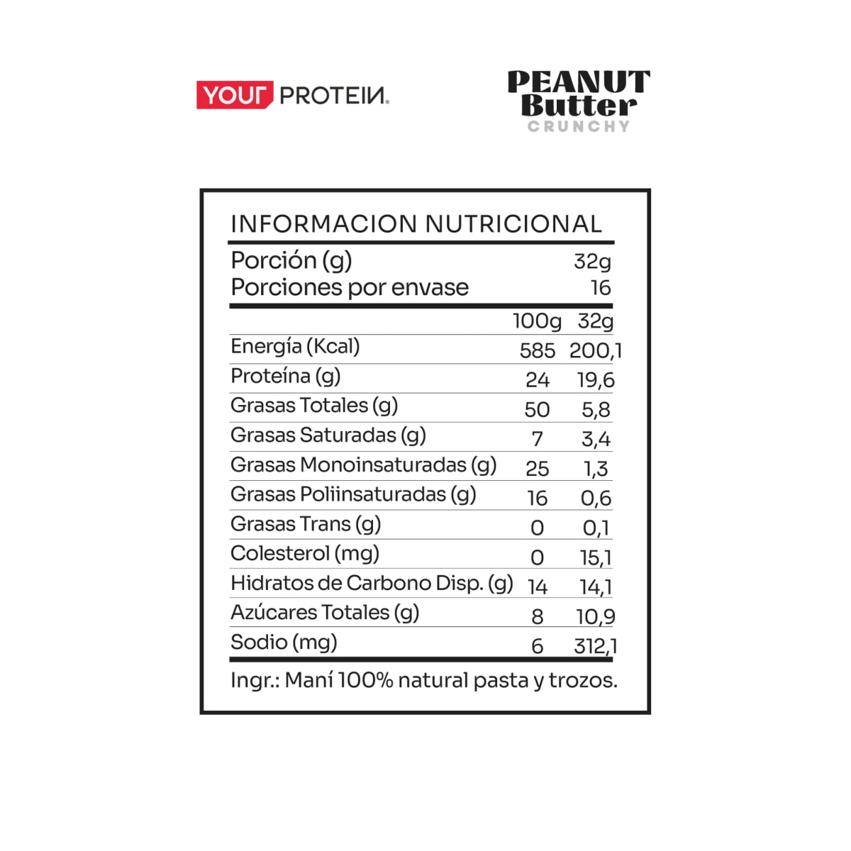 Mantequilla Maní 500grs4