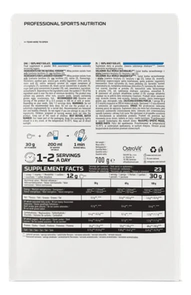 Proteína Ostrovit 100% Whey Isolate 700g2