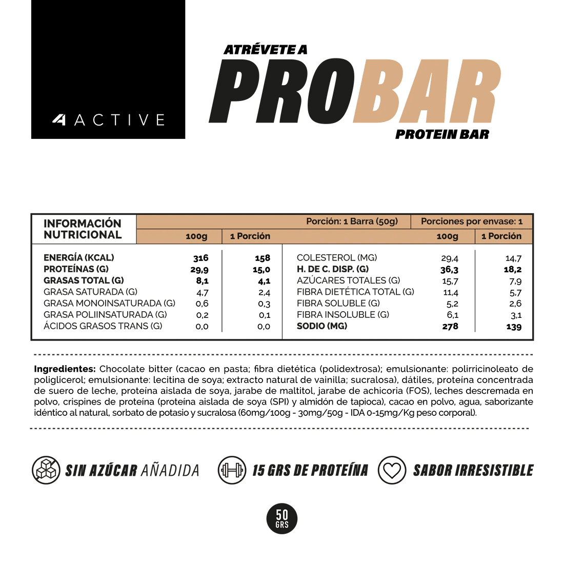 4A PROBAR Protein Bar2