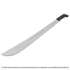 Machete sable 127H 22'', cacha remachada negra