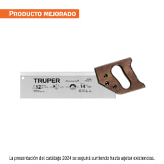 Serrucho de costilla 14´´ Diamante, 12 DPP