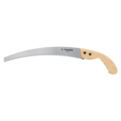 Serrucho de poda 14´´,hoja curva,6 DPP, mango madera