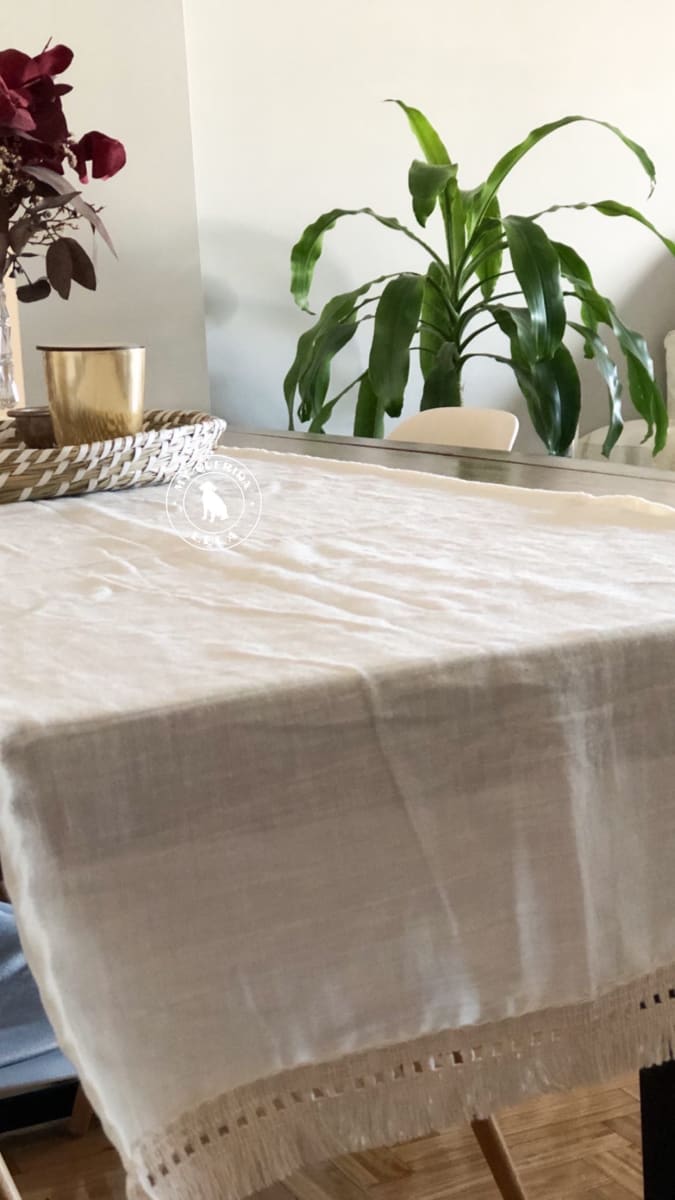 Camino Gasa con flecos7