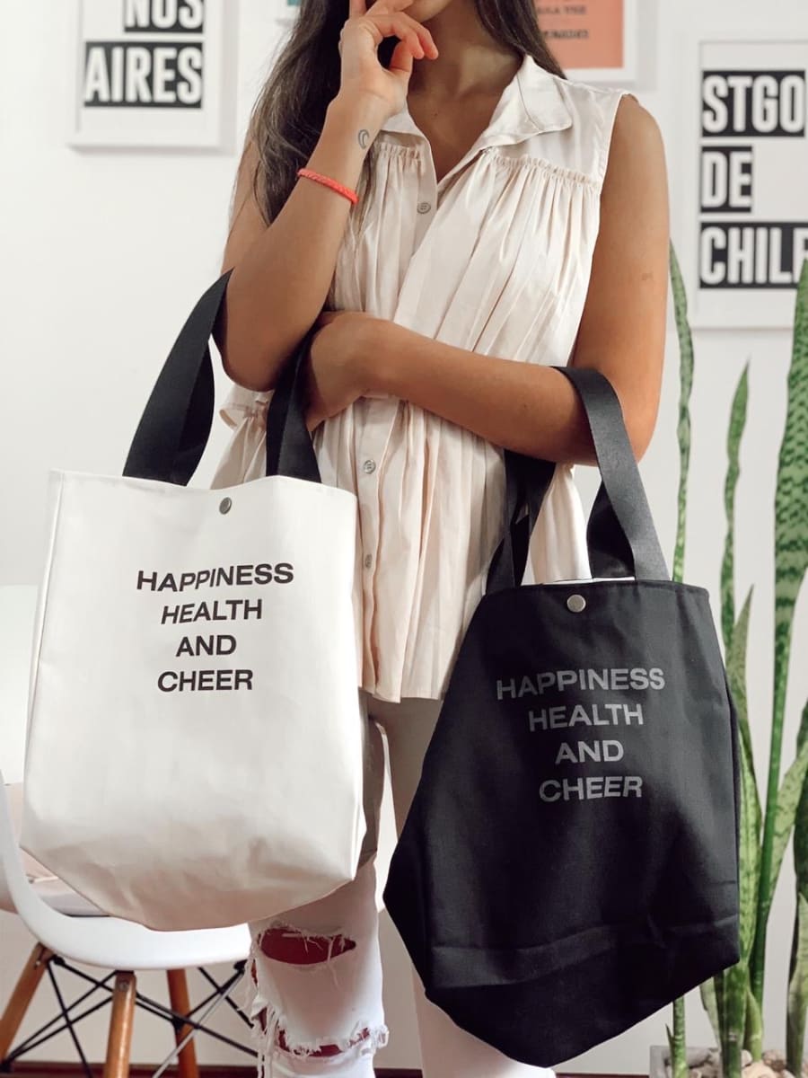 Bolso M Happiness, health and cheer1