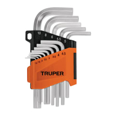 Juego Llaves Allen Milimetrica 13 Piezas TRUPER