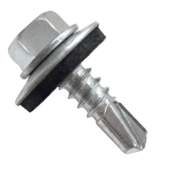 Tornillo Autoperforante Hexagonal Punta Broca con Gol Zincado 200 Un MAMUT