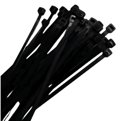 Amarra Plastica Negro 100 Un NEXXO