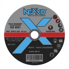 Disco de Corte 180 X 1.6 X 22.23 MM NEXXO
