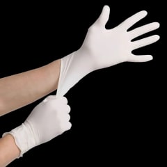 Guantes de Látex Blancos 100 Un TRESOR