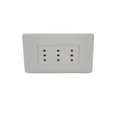 Enchufe Triple Punteado 10A 250V STANFORD