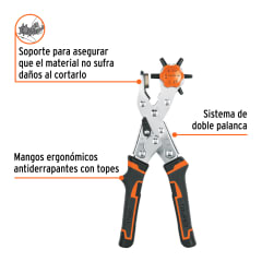 Pinza Sacabocados con Grip TRUPER