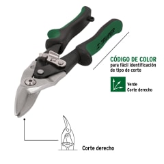 Tijera de Aviación Corte Derecho TRUPER