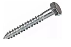Tornillo Tirafondo Zincado Un IMPORPER